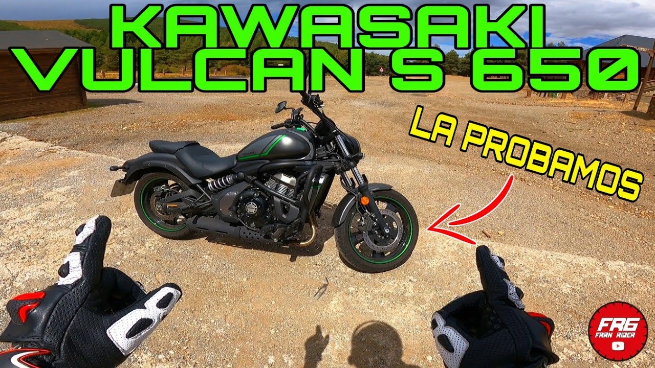 KAWASAKI VULCAN S 650 / KAWASAKI VULCAN S 650 TOCANDO ESTRIBERAS / KAWASAKI VULCAN 650 2022 ESPAÑOL