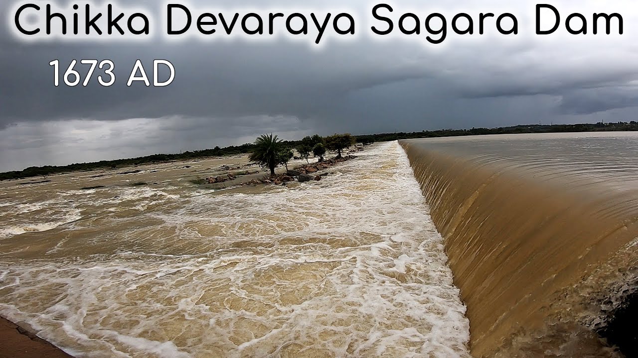 Chikka Devaraya Sagara Dam near KRS Dam Brindavan Garden Mandya tourism Dams of Karnataka tourism