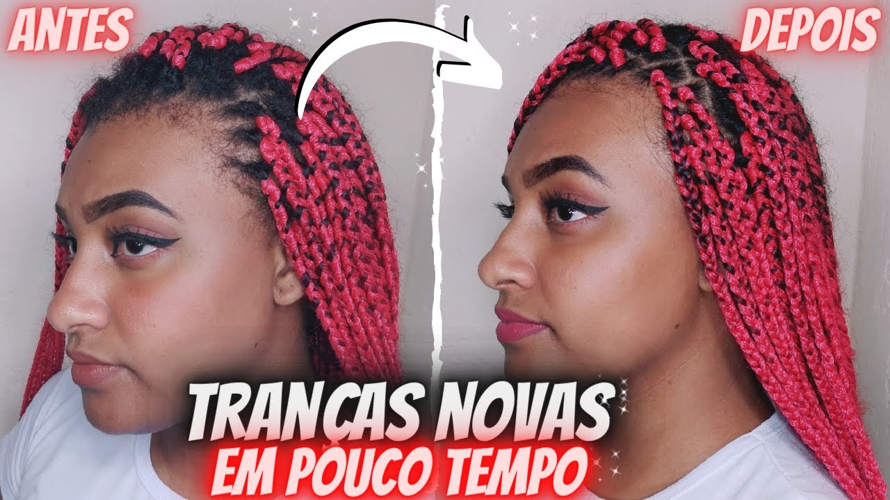 COMO FAZER MANUTENÇÃO DAS TRANÇAS BOX BRAIDS SEM GASTAR MUITO TEMPO!