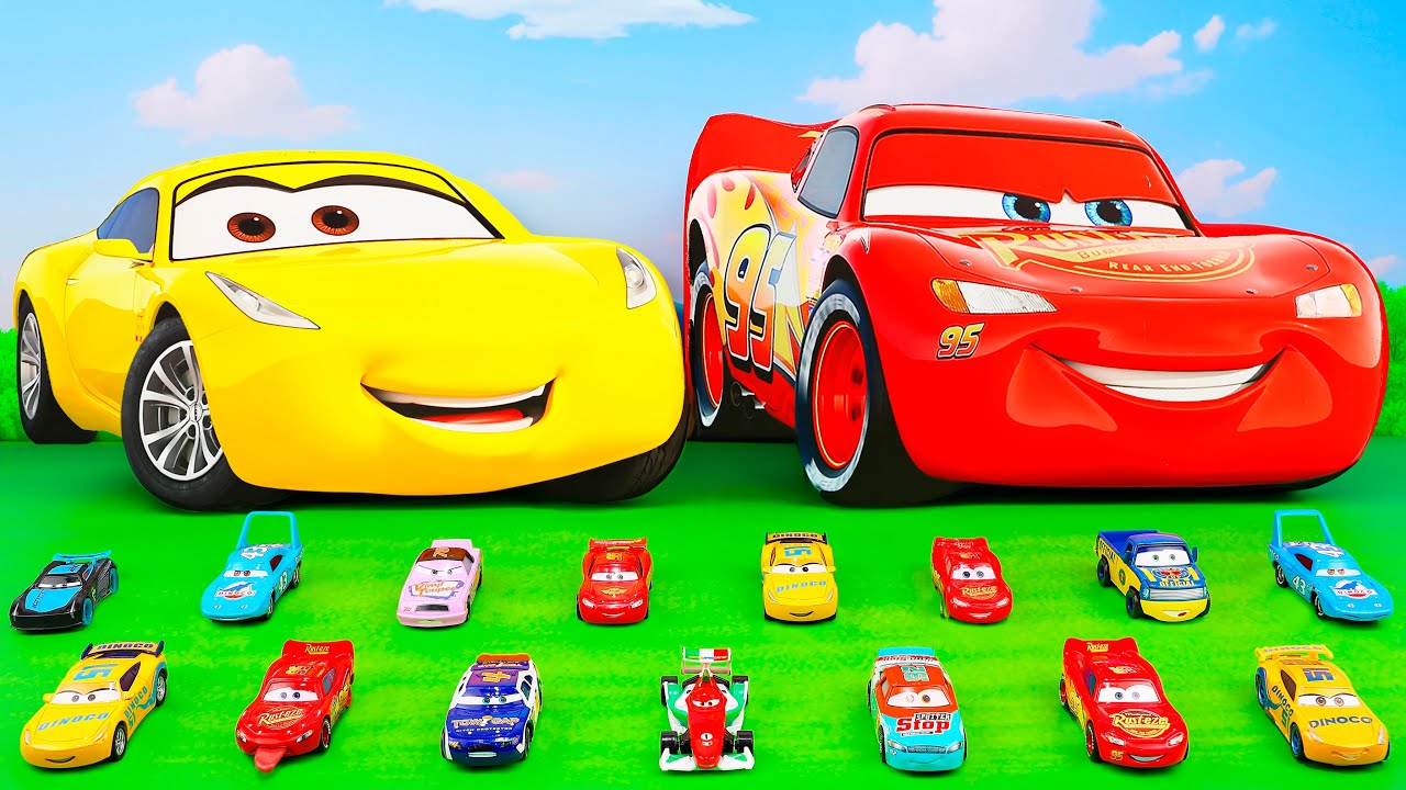 Disney Pixar Cars Unboxing Review | Lightning McQueen, Mack, Doc Hudson, Chick Hicks, Snot Rod