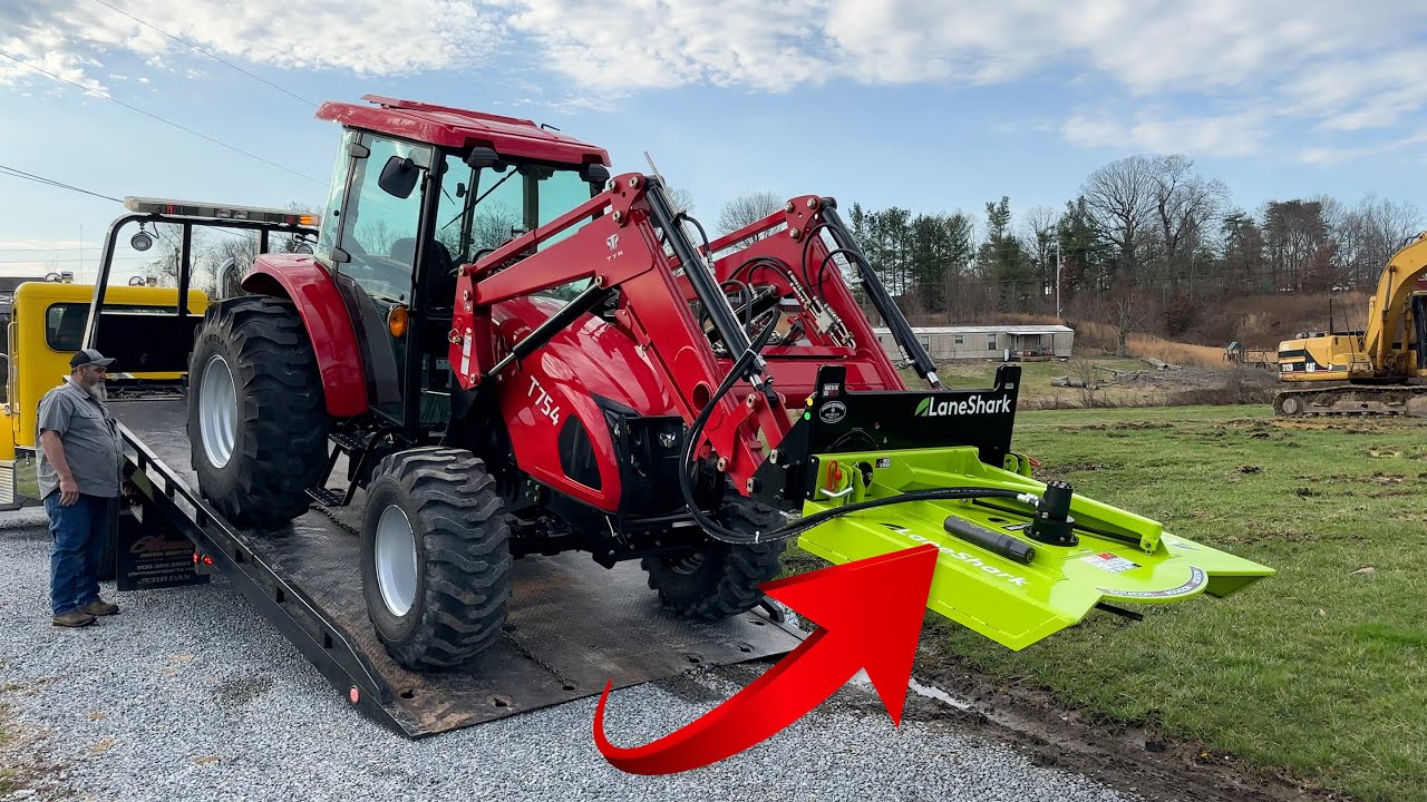 Finally A Better Way To Mow! Front Mount Brush Hog For My Tractor