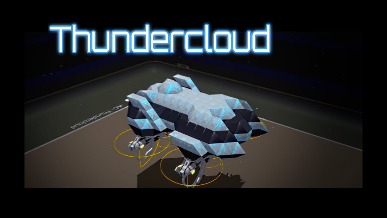 Robocraft - Thundercloud - Build Tutorial