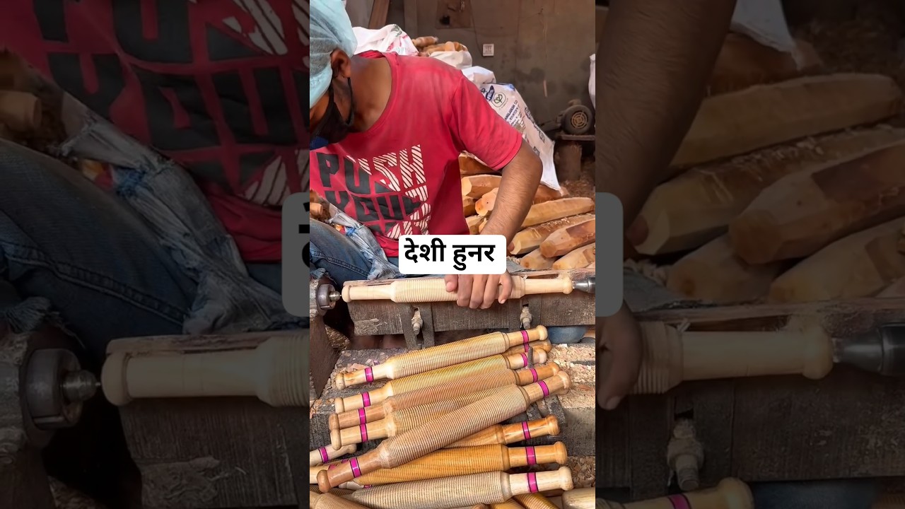 Amazing Belan Polishing Skill 😍 | Desi Artisan Work 🔥 #ytshorts #tranding #manufacturingprocess