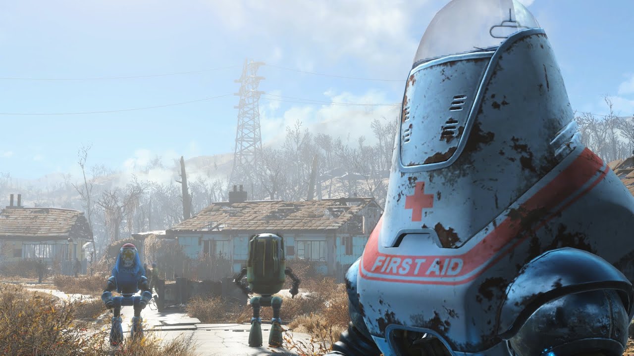 Robot Home Defence - Fallout 4 Mod