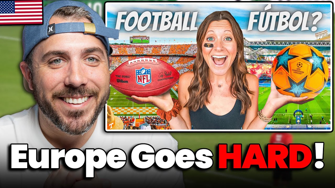 American Reacts: US vs. European Football — BIG Difference