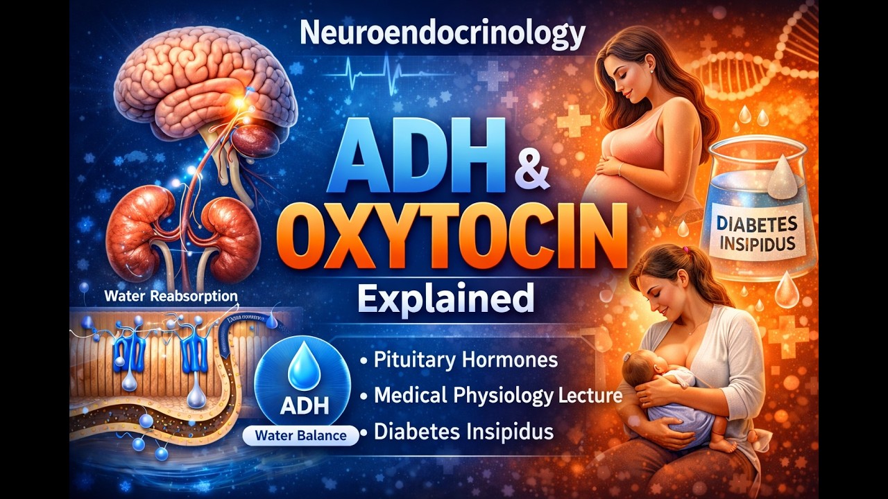 2- Neuroendocrinology | Hypothalamus - Pituitary Axis | Neurophysiology Lecture