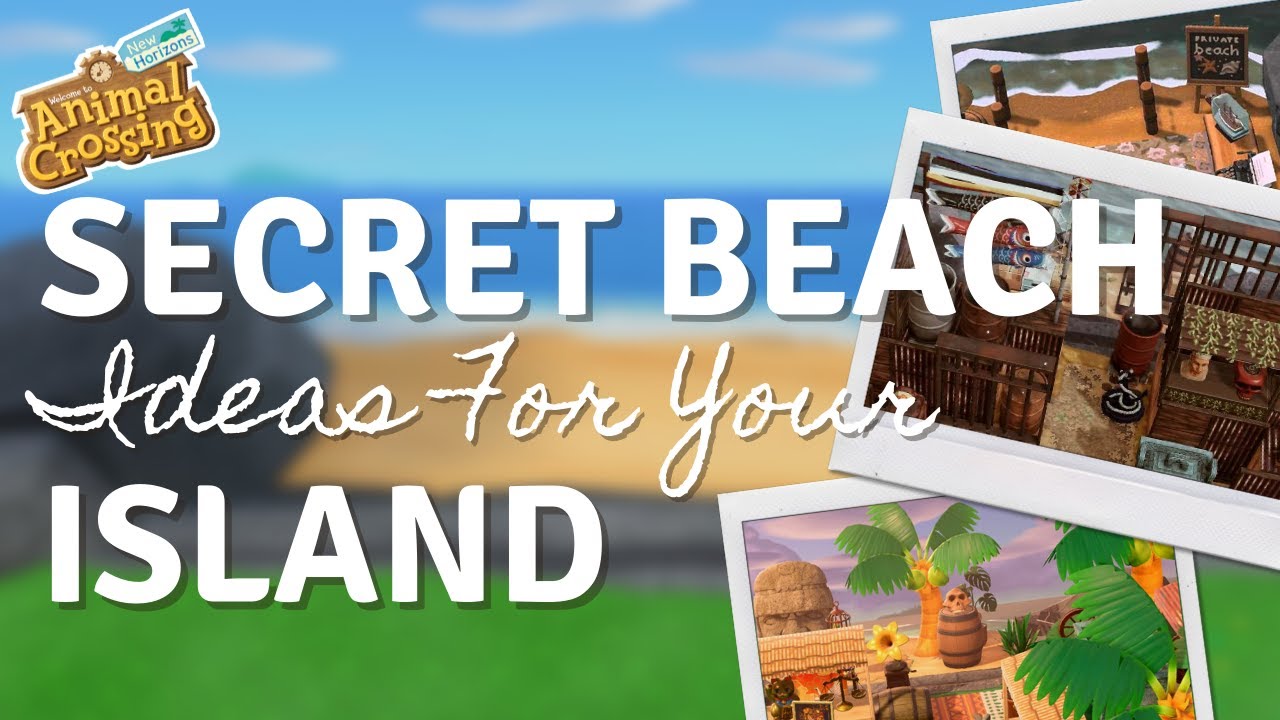 13 СЕКРЕТНЫХ ИДЕЙ ДЛЯ ПЛЯЖА НА ВАШЕМ ОСТРОВЕ | Animal Crossing New Horizons