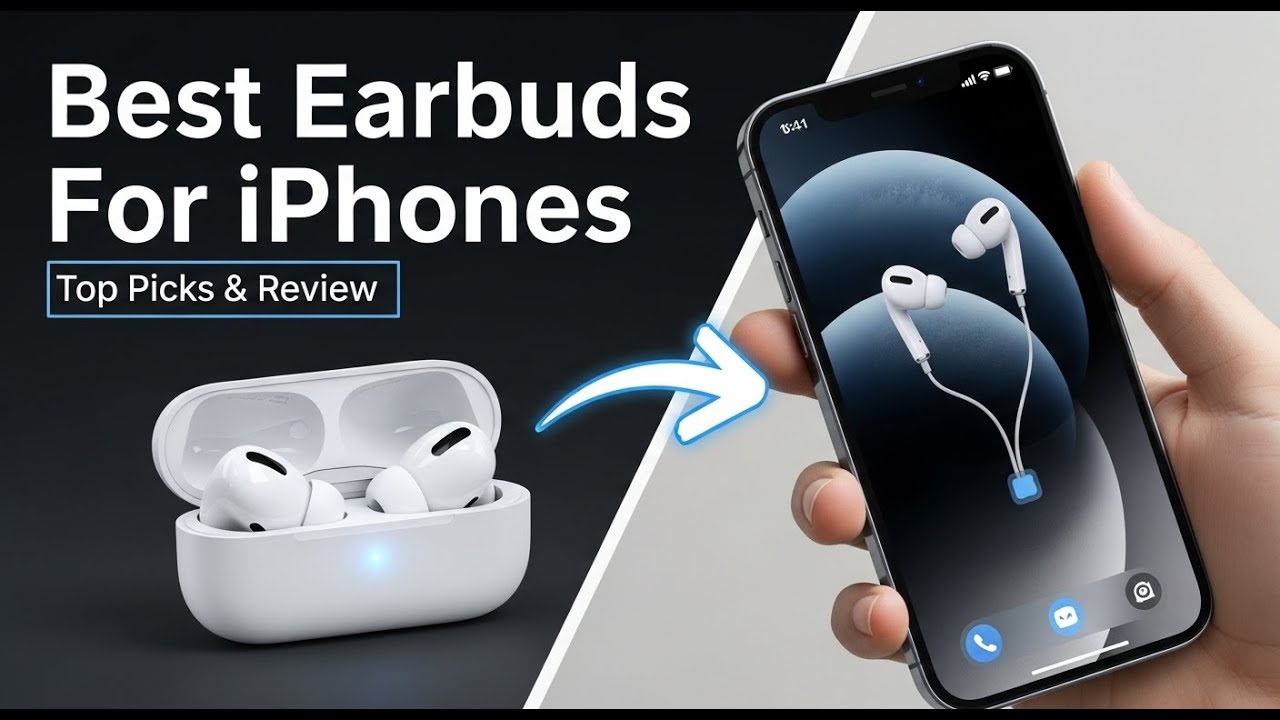 TOP 5 Best Earbuds For iPhones 2026 | Best earbuds for iphone 16 pro max