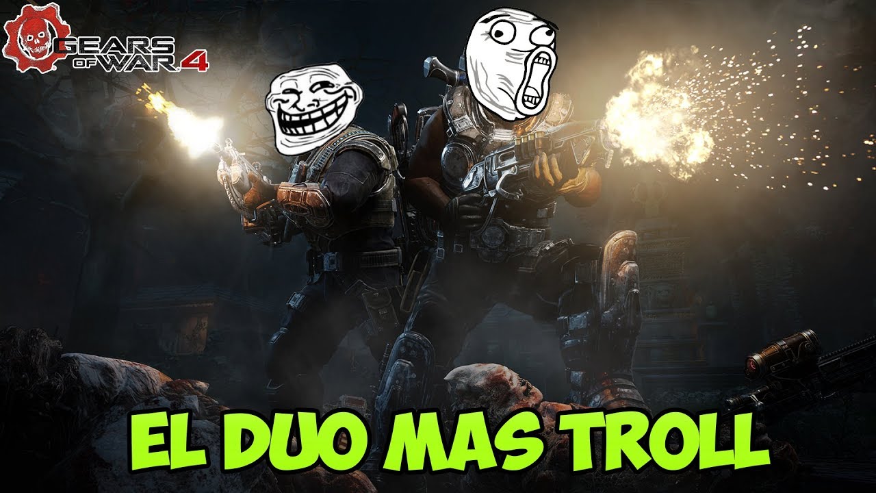 EL DUO MAS TROLL CON ALKALEB!, MOMENTOS DIVERTIDOS (Funny Moments) | GEARS OF WAR 4 - PACO TORREAR