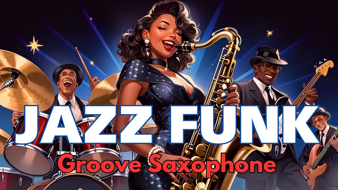 Jazz Funk / Saxophone / Groove 037 / music / work / study /【Playlist】