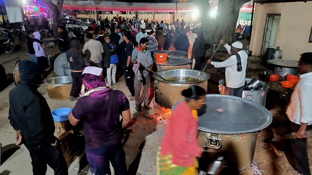श्री. धर्मराज बिजऊत्सव, येतगाव, महाप्रसाद, तयारी 2026🚩🙏