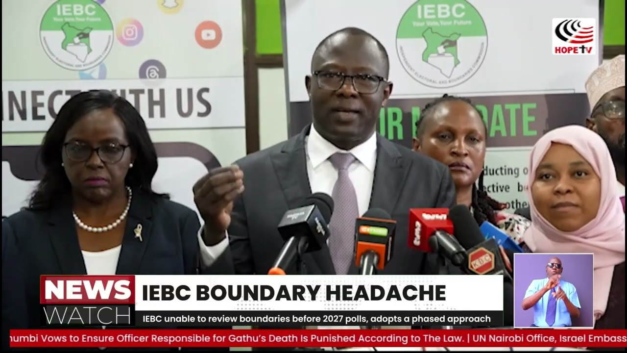 Избирательная комиссия Кении (IEBC) не может пересмотреть границы избирательных округов до выборо...