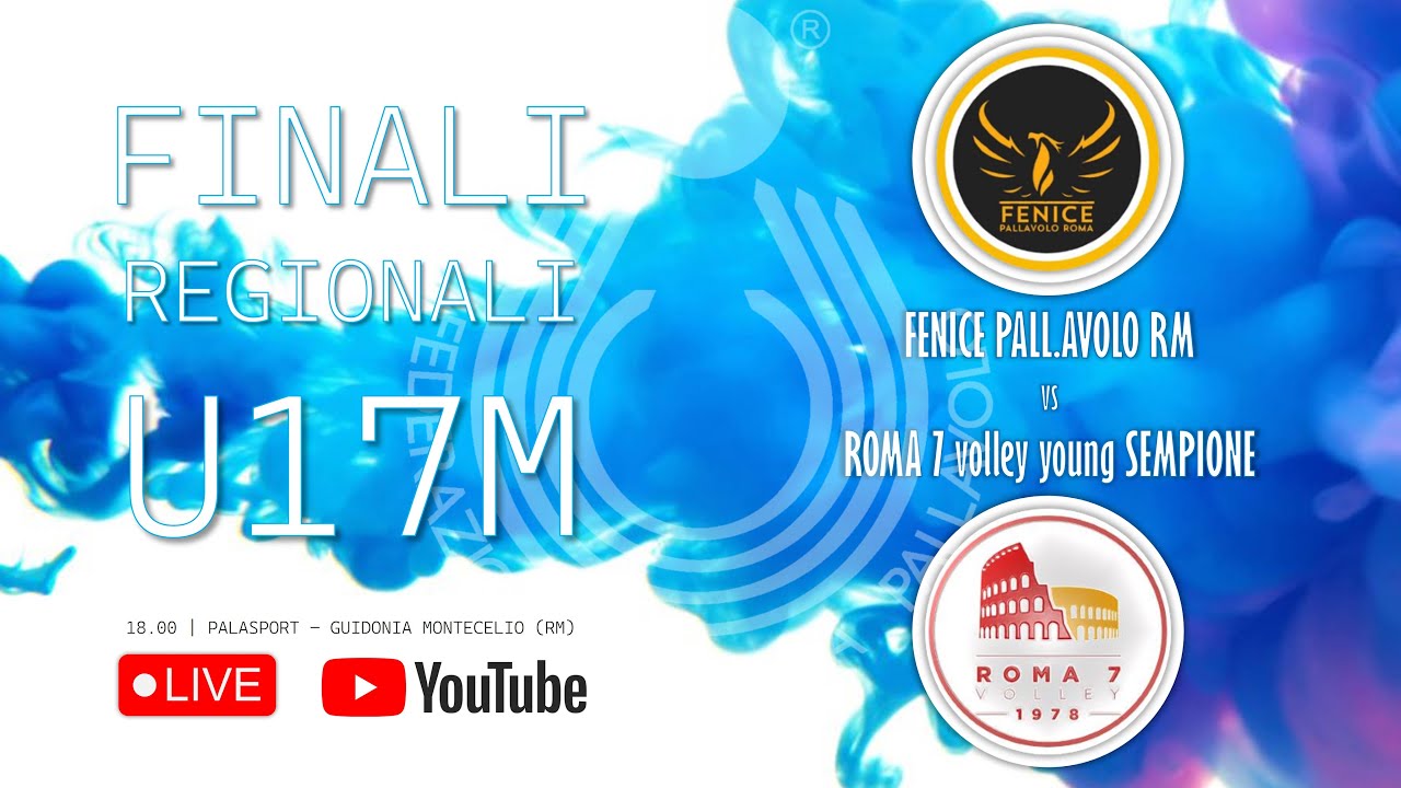 Finale Fipav Lazio U17M 2023 | Fenice Pallavolo Roma - Roma7 Volley Young Sempione
