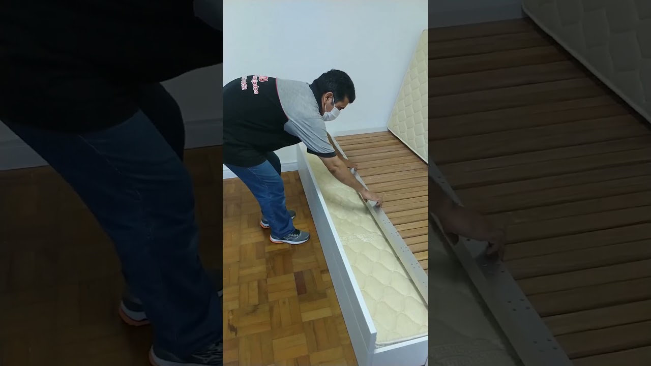 Cama de Solteiro que se Transforma em Cama de Casal e Bicama com Estrado Extra