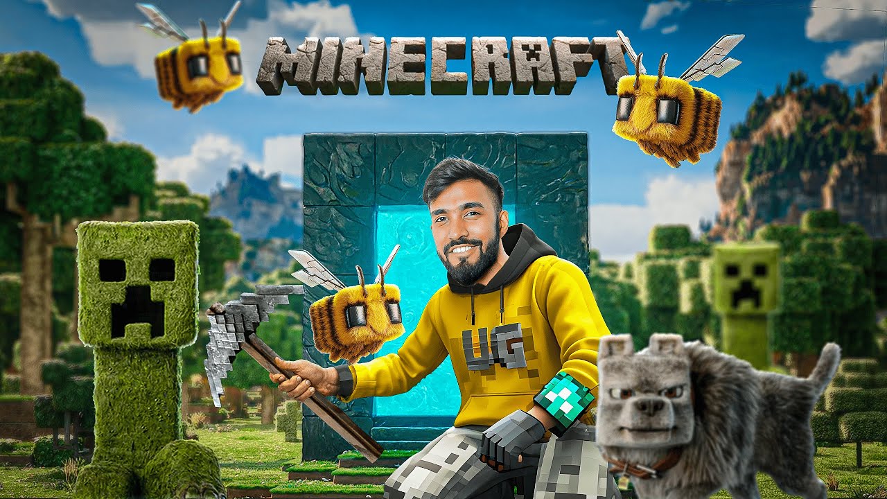 I ENTERED A REAL MINECRAFT WORLD