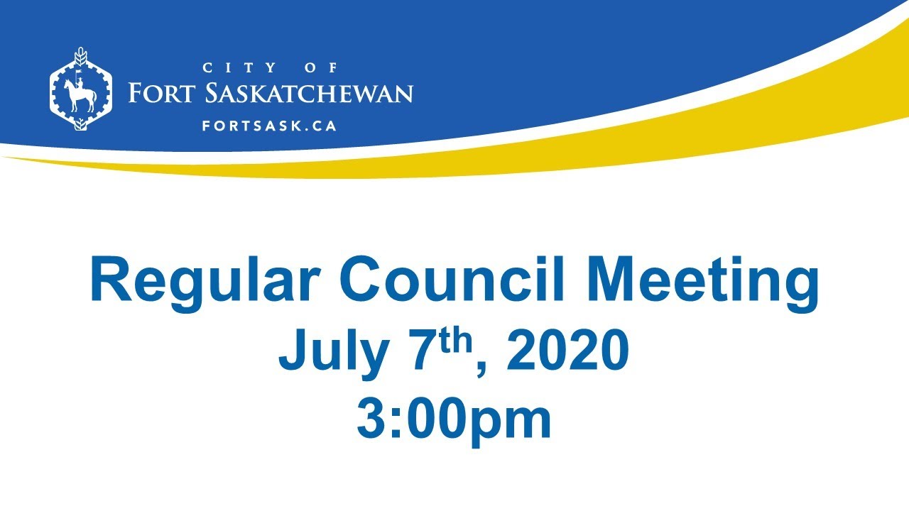 July 7th, 2020 - Regular Council Meeting