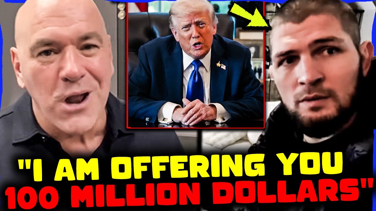 BREAKING! Khabib OFFERED $100 Million To HEADLINE UFC White House Event, Donald Trump APPROVES!