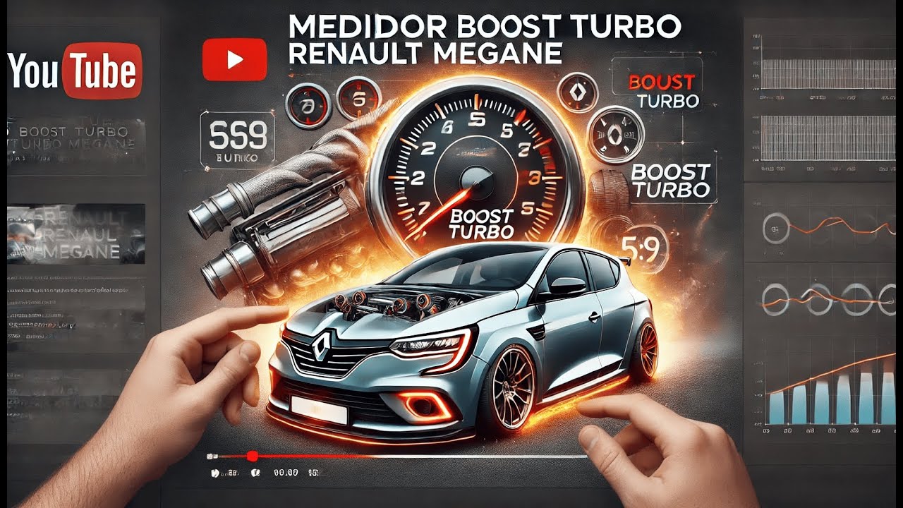 Medidor boost turbo Renault Megane
