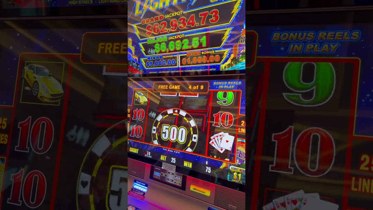 Lightning Cash High Stakes Bonus! #slots #casino #gambling