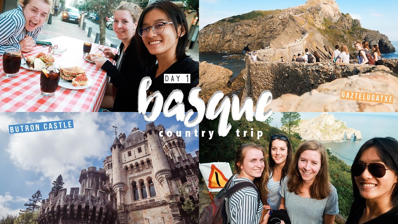 basque country trip🚃 (day 1) Butron Castle,  Gaztelugatxe & Bilbao #10 | study abroad