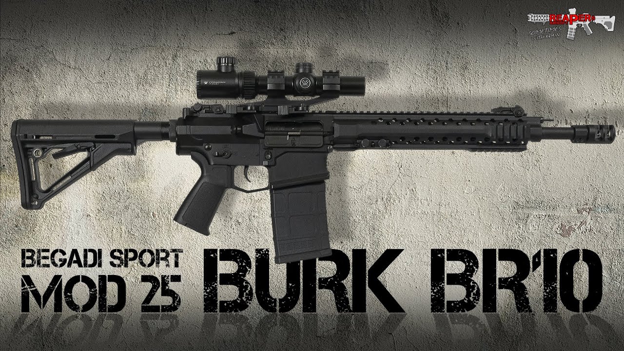 [Review] Burk BR10 S-AEG (Begadi MOD25, EFCS|Mosfet | Cyma CM.098) 6mm Airsoft/Softair (German,DE)