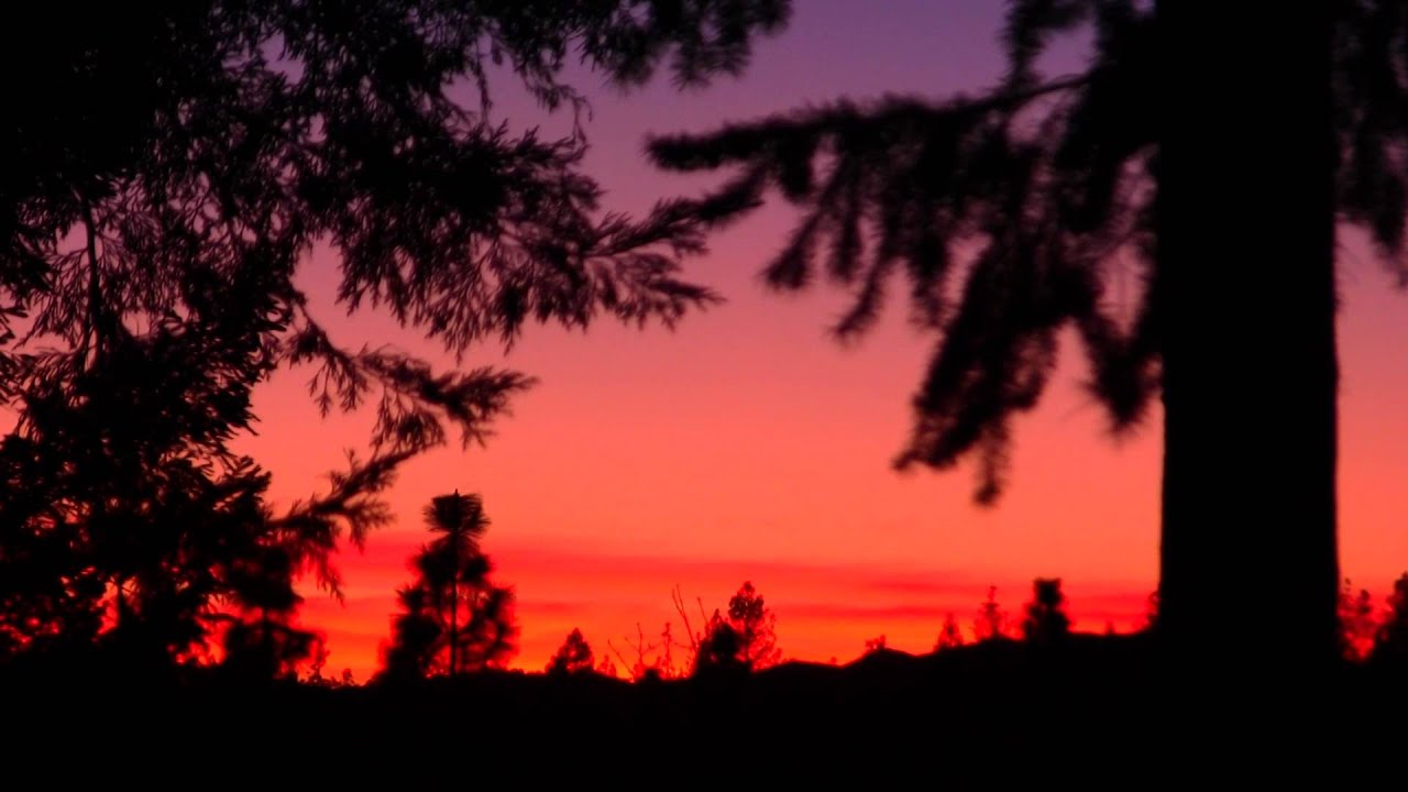 HD NorCal Sunset from Nay's Living Room! Part 1