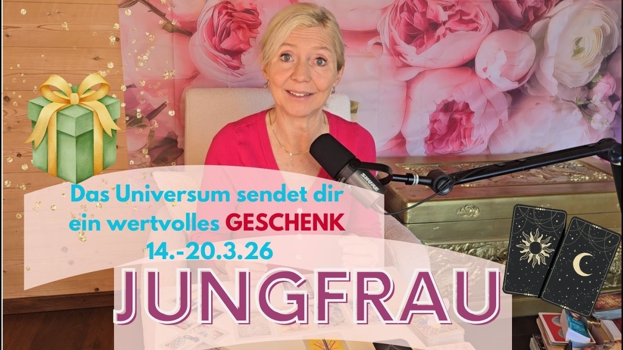 JUNGFRAU  Das Universum sendet dir ein GESCHENK💝🌀🥰💫14.-20.3.26