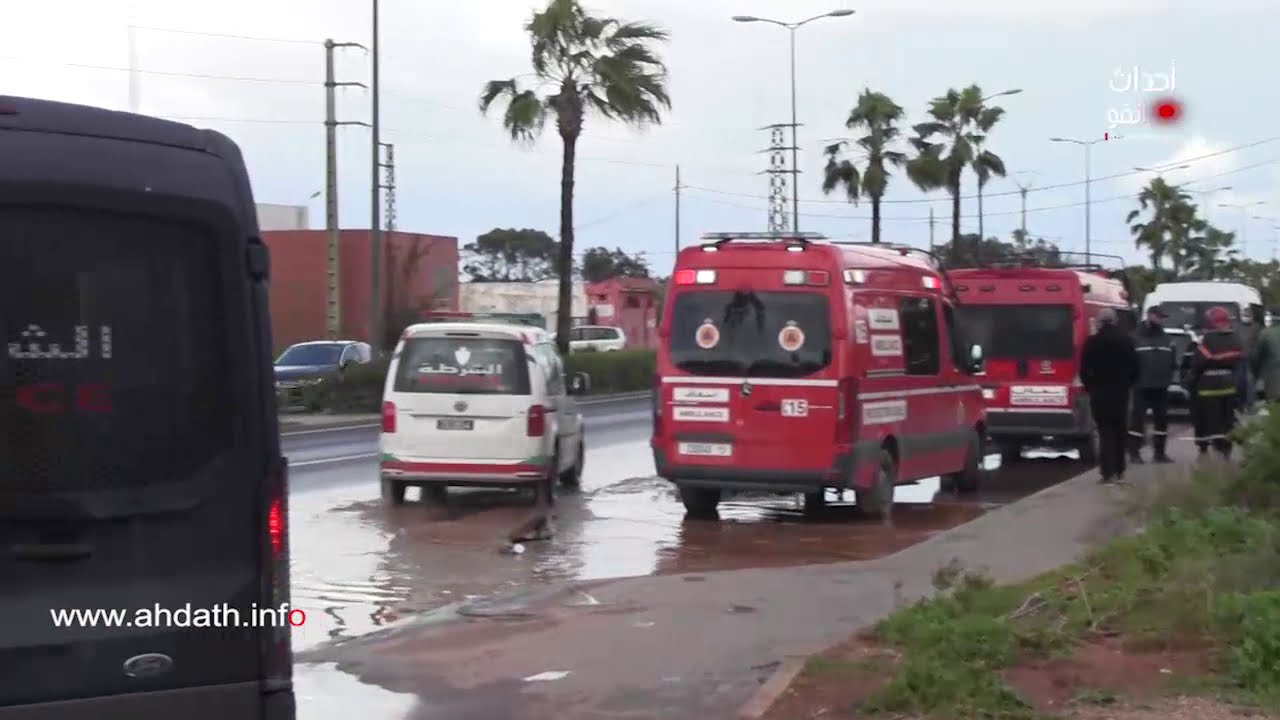 خطير.. احتراق عشرات الحافلات بمستودع نقل المدينة بدار بوعزة