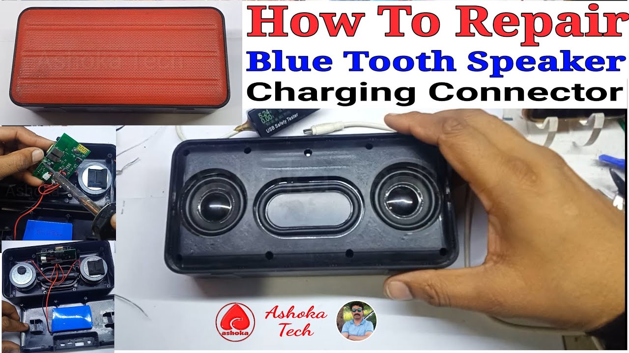 Charge Bluetooth Speaker Repair Charging Port Replacement in Hindi