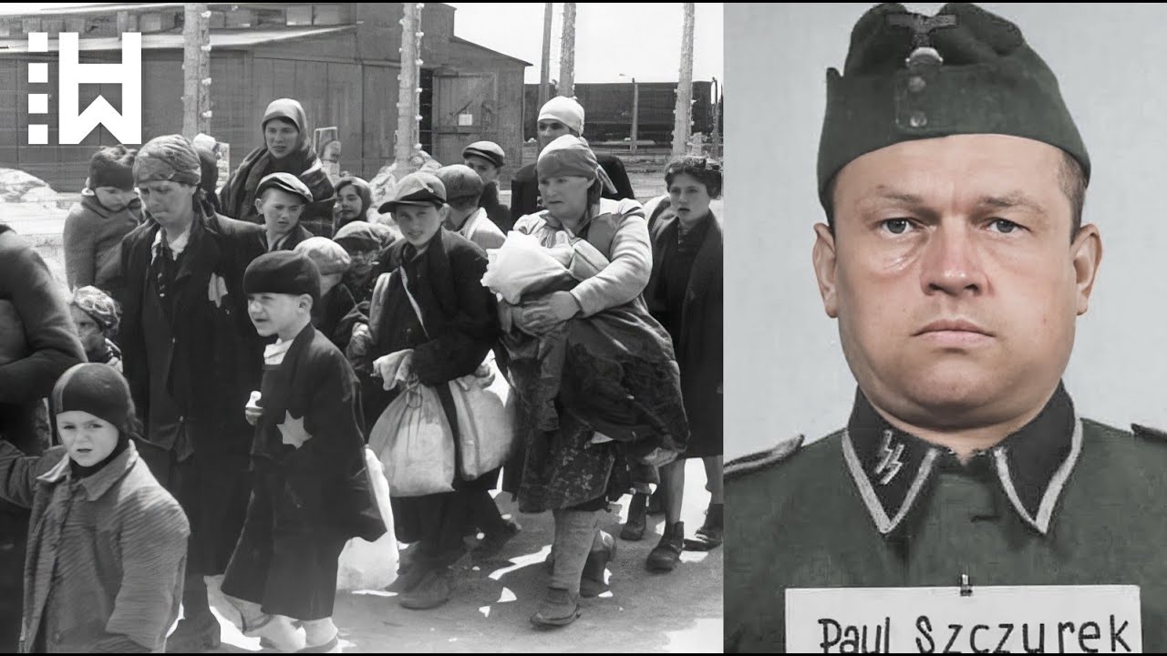 Hinrichtung einer SS-Wache, die Frauen, Männer & Kinder mit Stock & Rohrstock schlug – Paul Szczurek