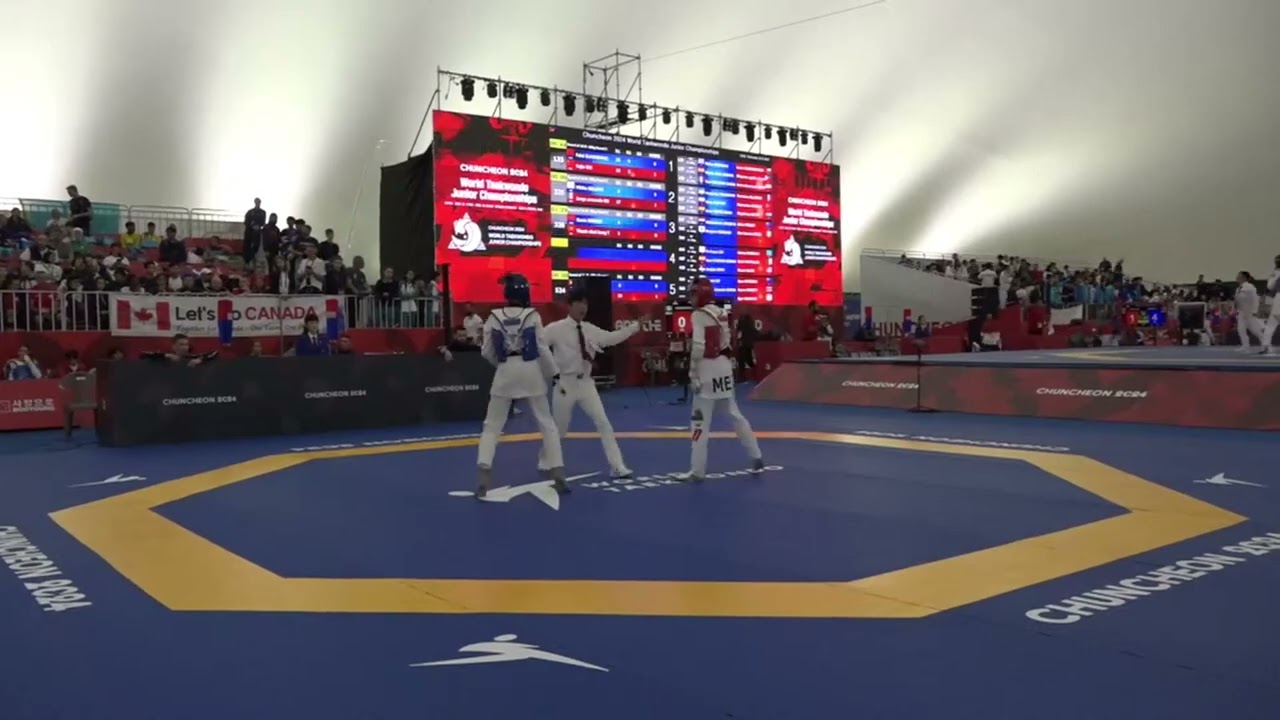 225 Round of 16 Men  45kg AIN BELAVYI Mikita MEX RODRIGUEZ CORDERO Jorge armando
