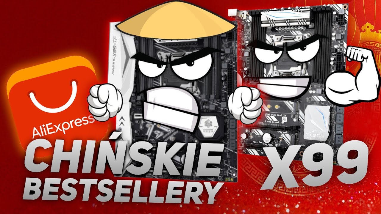 Płyty gł&oacute;wne z Aliexpress Huanan X99 TF, Jingsha X99 D8 | TANIE GRANIE Made in China