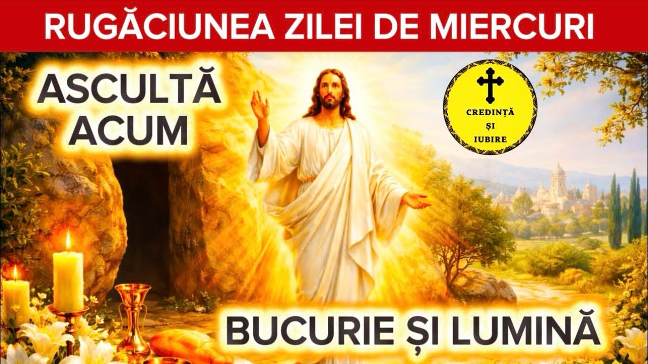 Rugaciunea Zilei De Miercuri 15 Aprilie &ndash; Binecuv&acirc;ntare și Liniște Sufletească