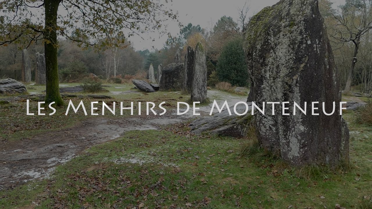 Ancient France - 100s of Menhirs in Monteneuf