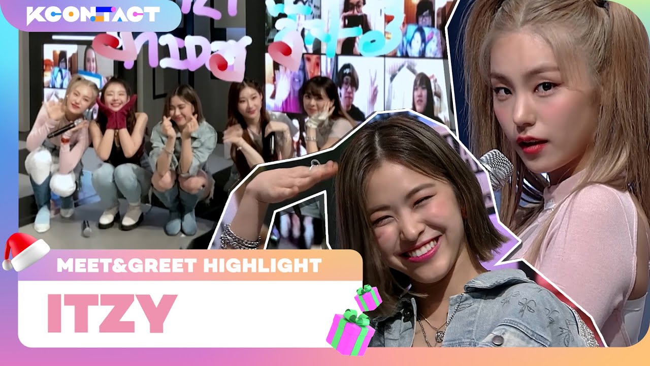 ITZY (있지) | MEET&GREET HIGHLIGHT | S1 | KCON:TACT SPECIAL WEEKS 🎅