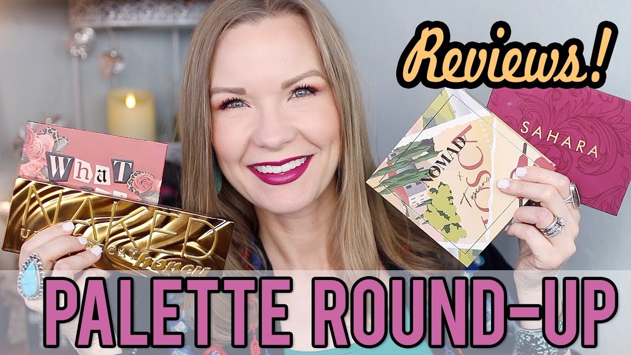Palette Roundup -  Naked Honey, Colourpop Whatever, Nomad Tuscany, Alter Ego Sahara | LipglossLeslie