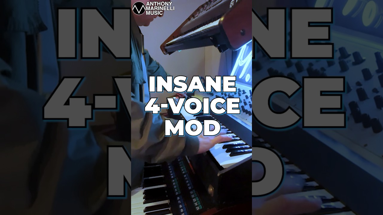 @therealmikedean   Insane Oberheim 4 Voice Mod with @RosenSound