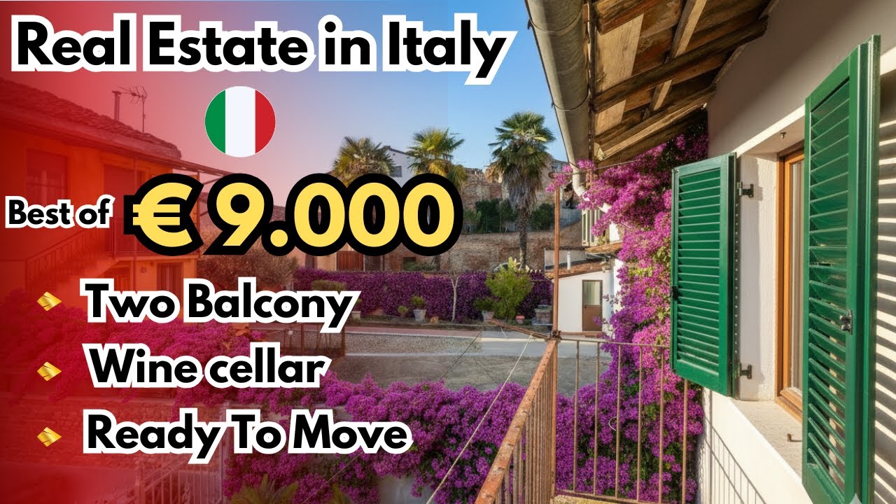 Best €9.000 RealEstate In Italy 2026 | Cheapest House Tour in Italy 2026