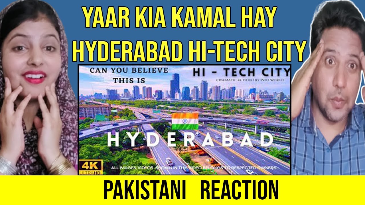 Hyderabad Hi-tech city | Capital of Telangana 4 K cinematic video 2022 | Pak React | Next Reaction