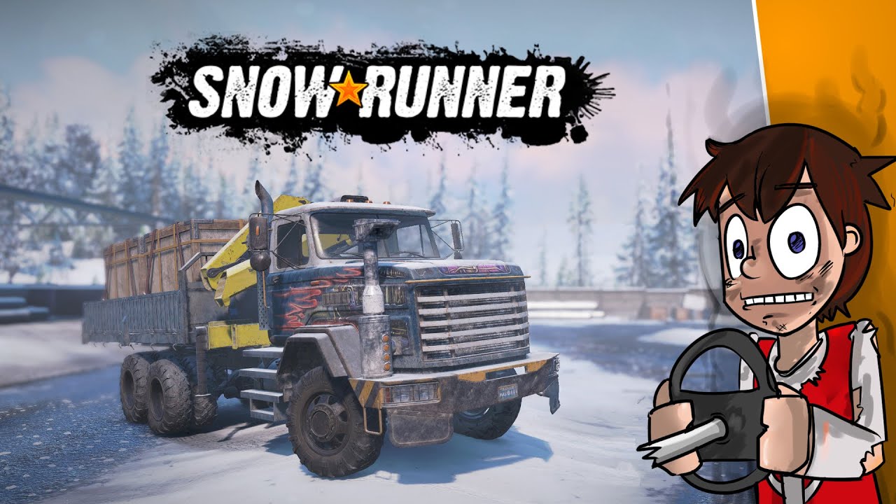 Я забыл трейлер // Snowrunner с @TruckerTango S02 E63