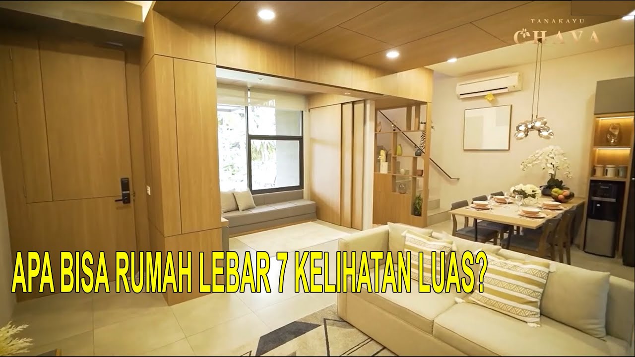 TANAKAYU 7x12  CHAVA BSD RUMAH FULL FURNISHED