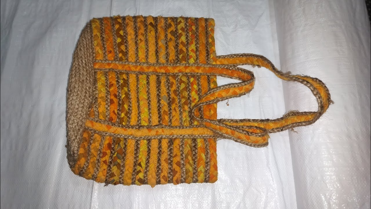 JUTE BAG MAKING AT HOME 🏡