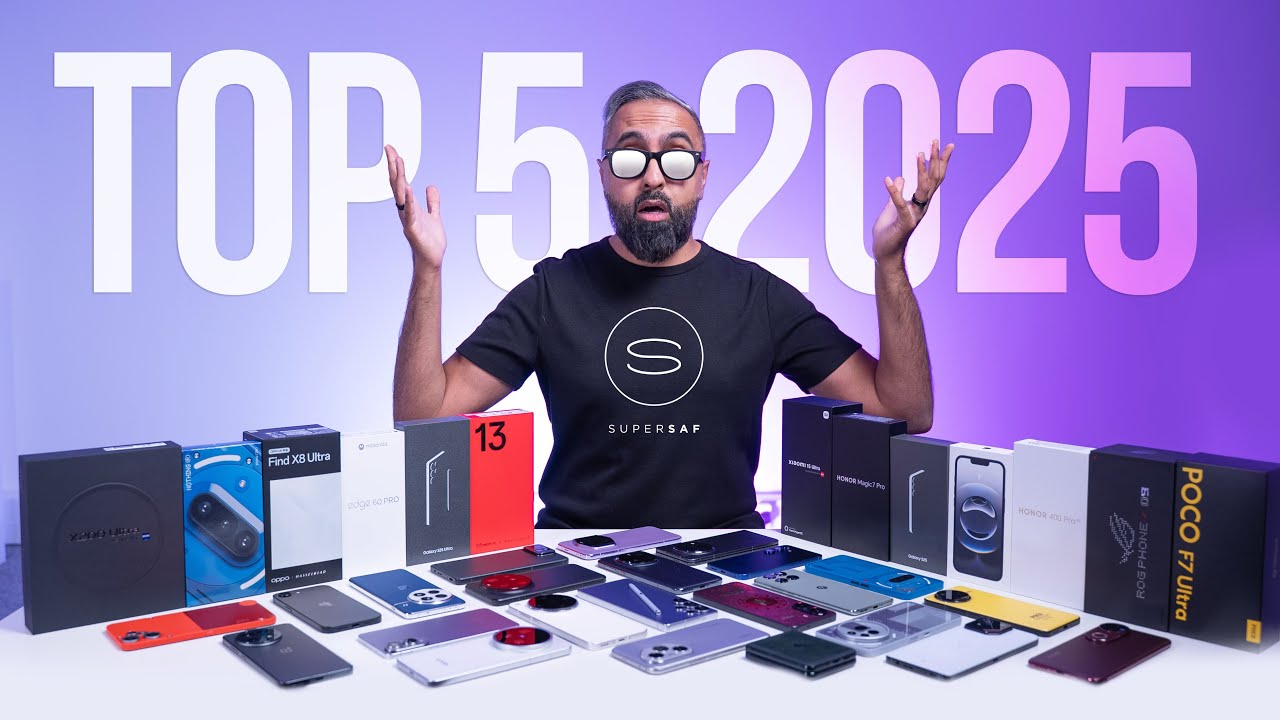 Top 5 BEST Smartphones of 2025&hellip; So Far