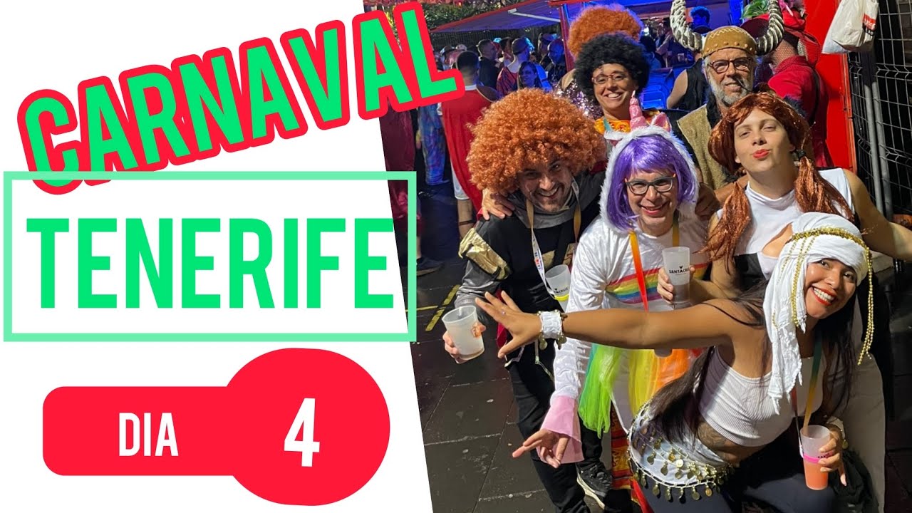 🎭 CARNAVAL de Tenerife 2025 – ¡DÍA 4 de Fiesta Sin Control! 🎉💃🏽