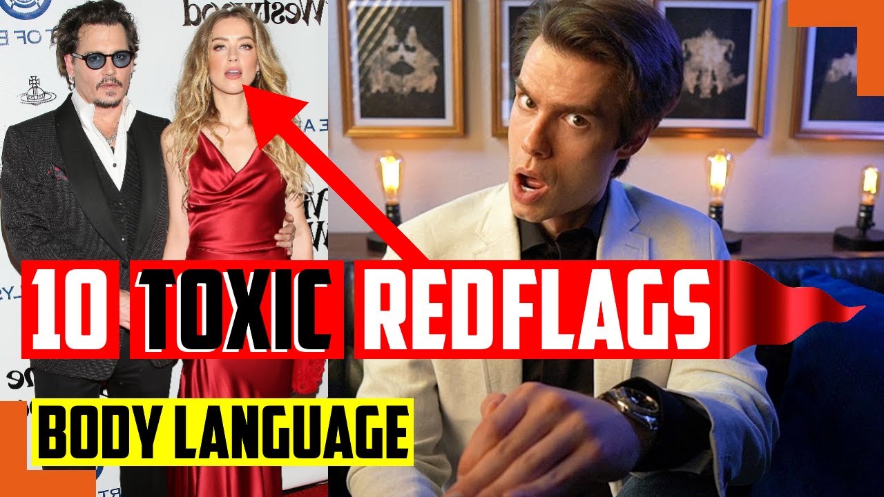 What TOXIC Body Language & Behavior Red Flags Did Johnny Depp Ignore With Amber Heard? — Commentary