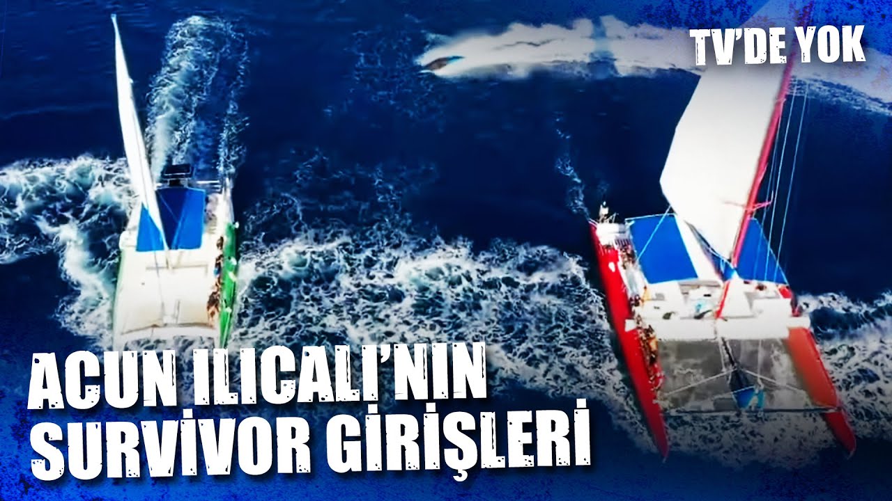 Acun Ilıcalı'nın Adaya Havalı Girişleri | Survivor 2021