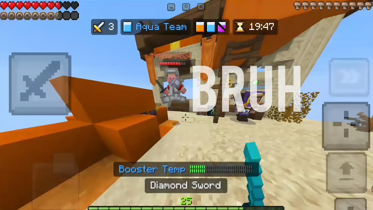 Destroying every in Hive Bedwars 