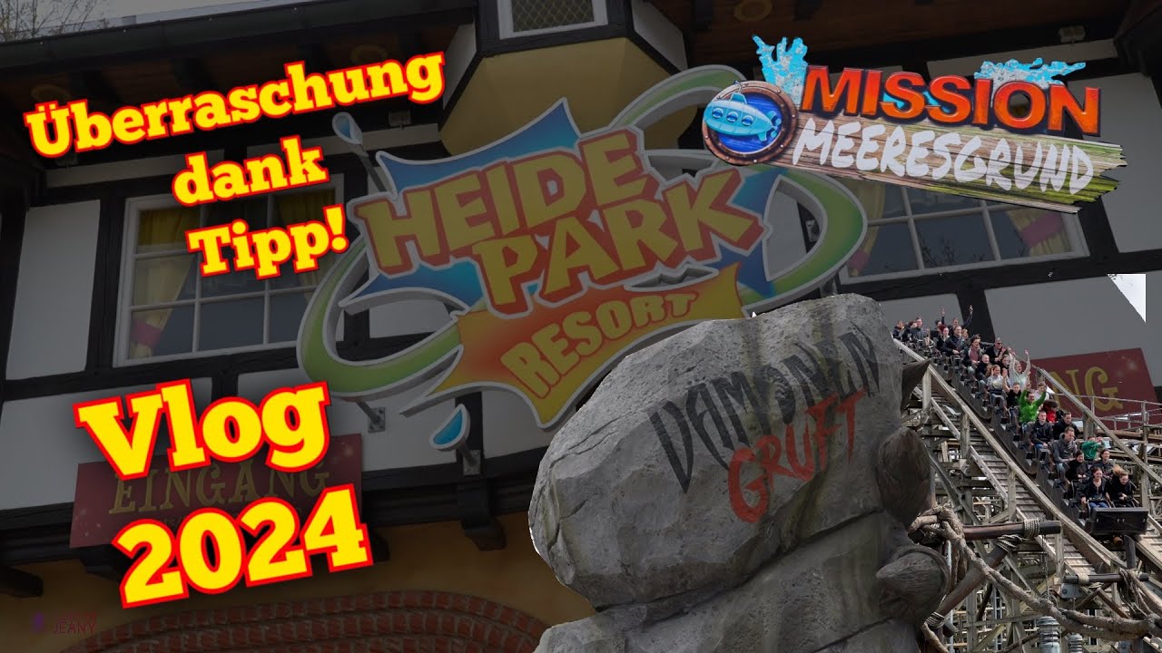Heide Park Soltau 2024 - Überraschung dank Tipp!