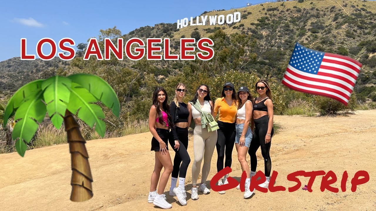 Los Angeles VLOG 1 I GIRLSTRIP 🌴