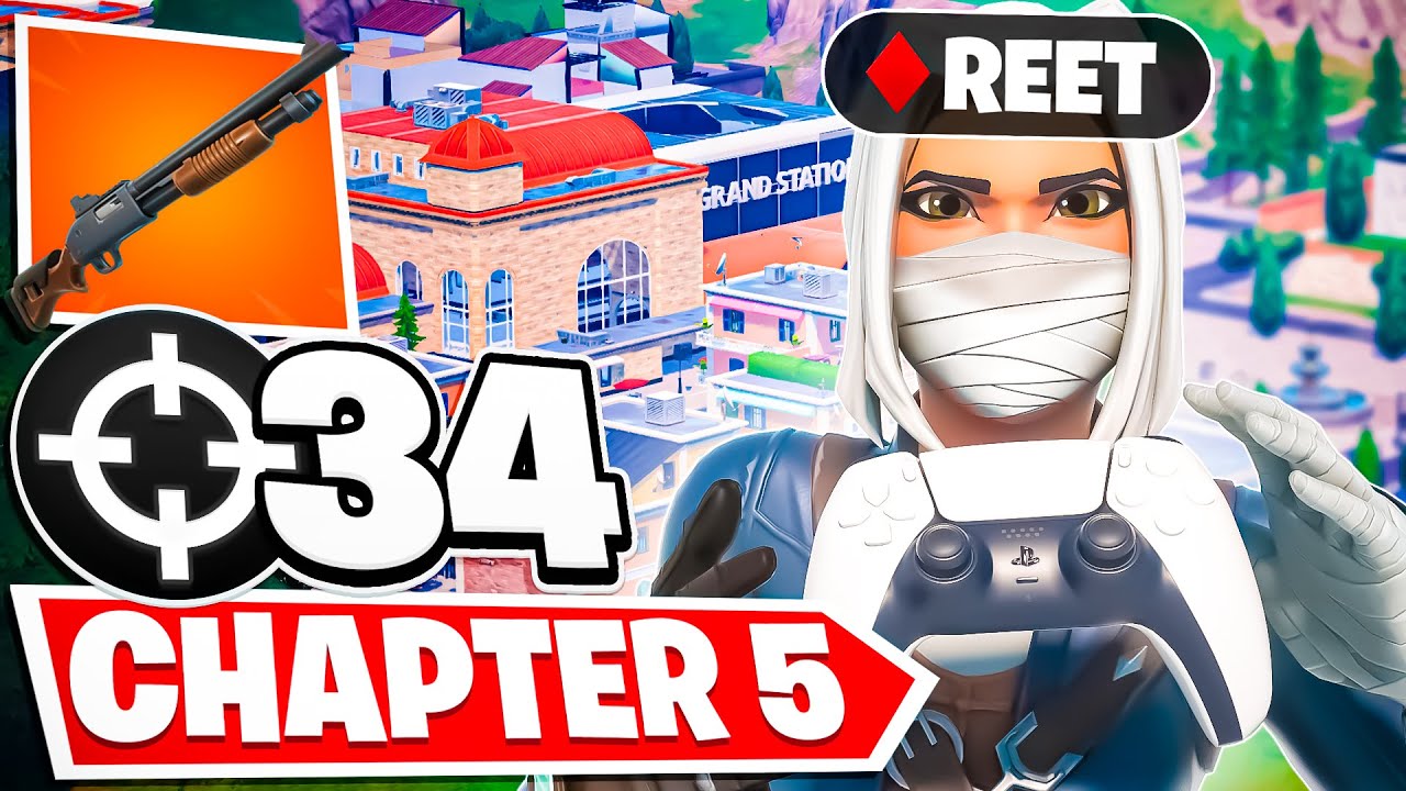 Reet DOMINATES Fortnite CHAPTER 5 🎮